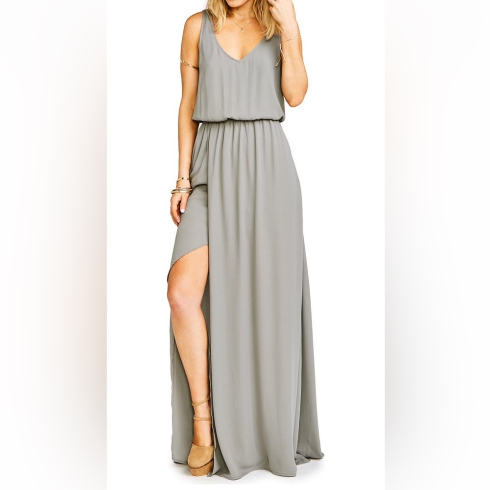 Show me your Mumu bridesmaid dress gray size large